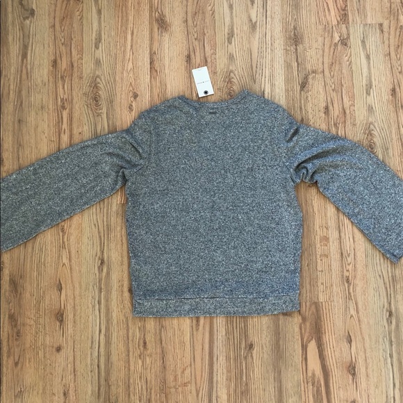 Grey Bell Sleeve Lucky Brand Sweater - Picture 4 of 4